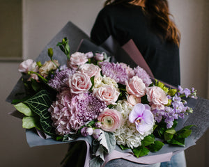 Pastel Handtied Bouquets
